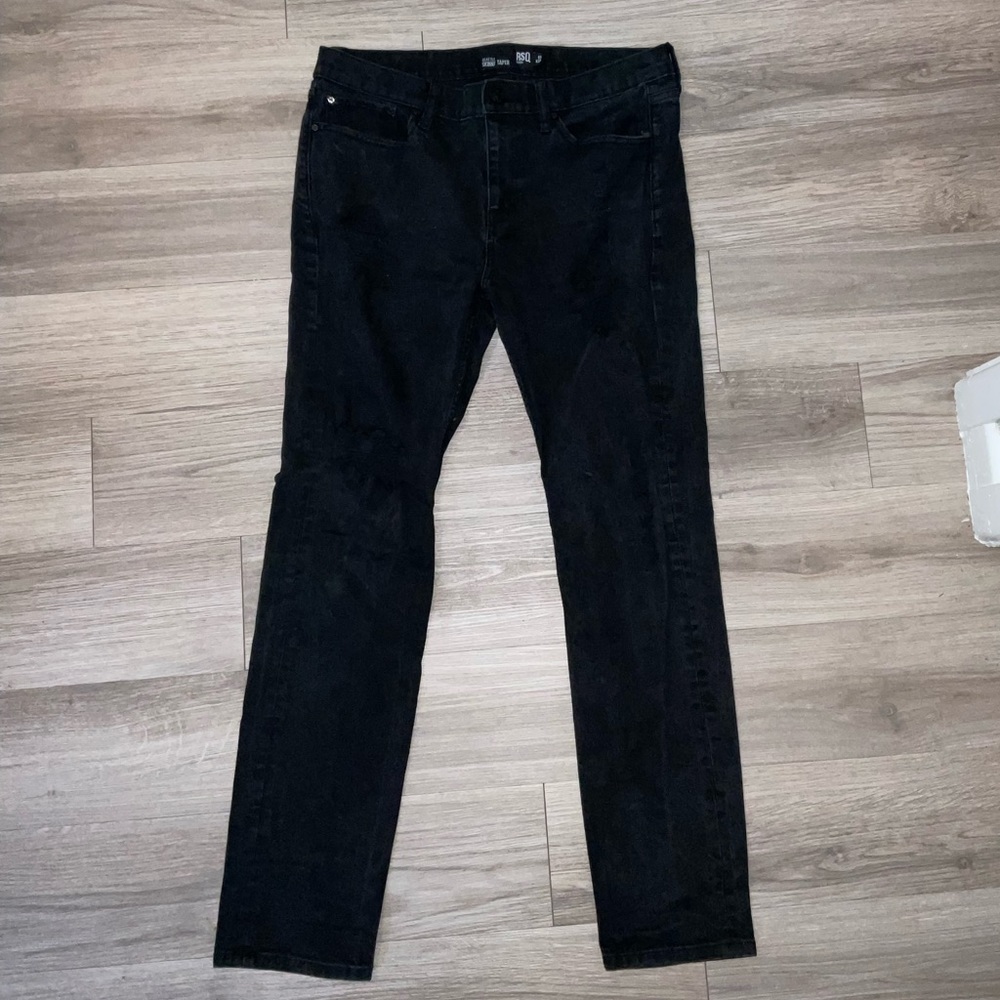 Black Weathered RSQ skinny fit jeans